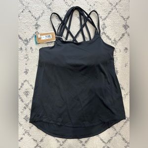 Prana waterfall black Tank top